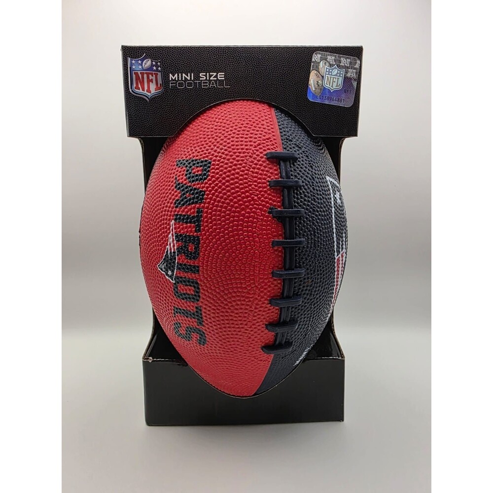 Logo Brands New England Patriots NFL Drake Maye #10 Mini size Football